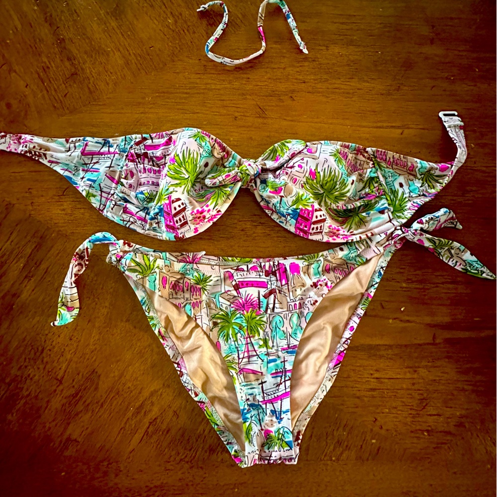 J.Crew Multicolored Bikini Bathing suit